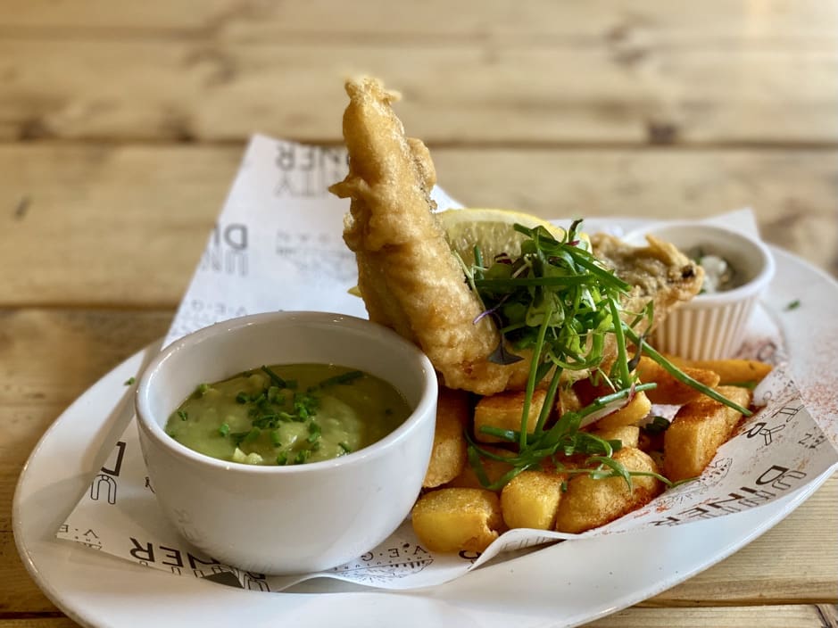 Unity Diner Tofish & Chips McCain Foodservice