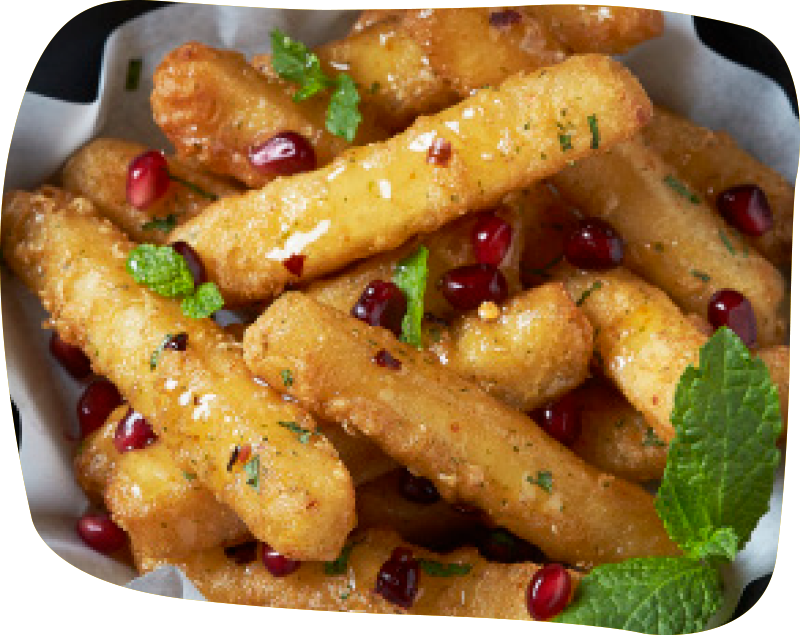 Halllomi fries